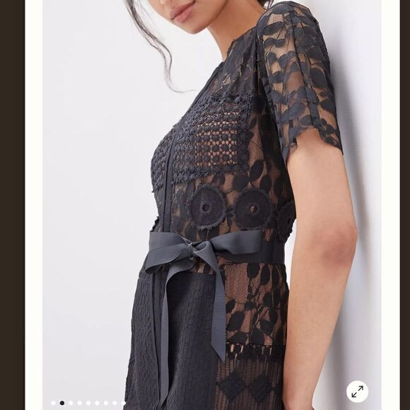 New Byron Lars Anthropologie Carissima Sheath Dress Size 6 - Picture 10 of 15